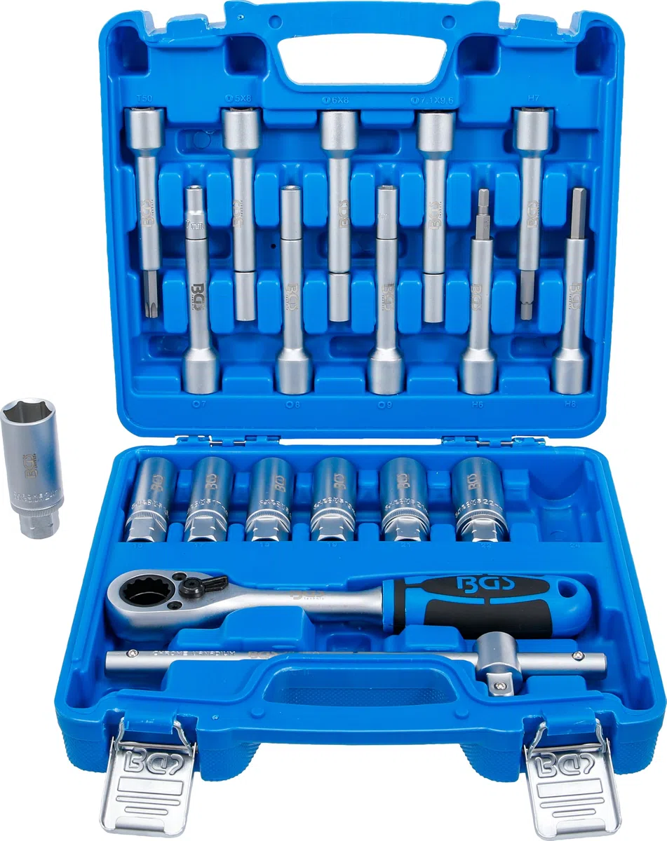 BGS 2087 | Set di utensili per smontare ammortizzatori | 18 pz.