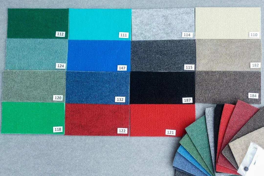 Moke - moquette agugliata su misura - Grigio 115-200x200cm
