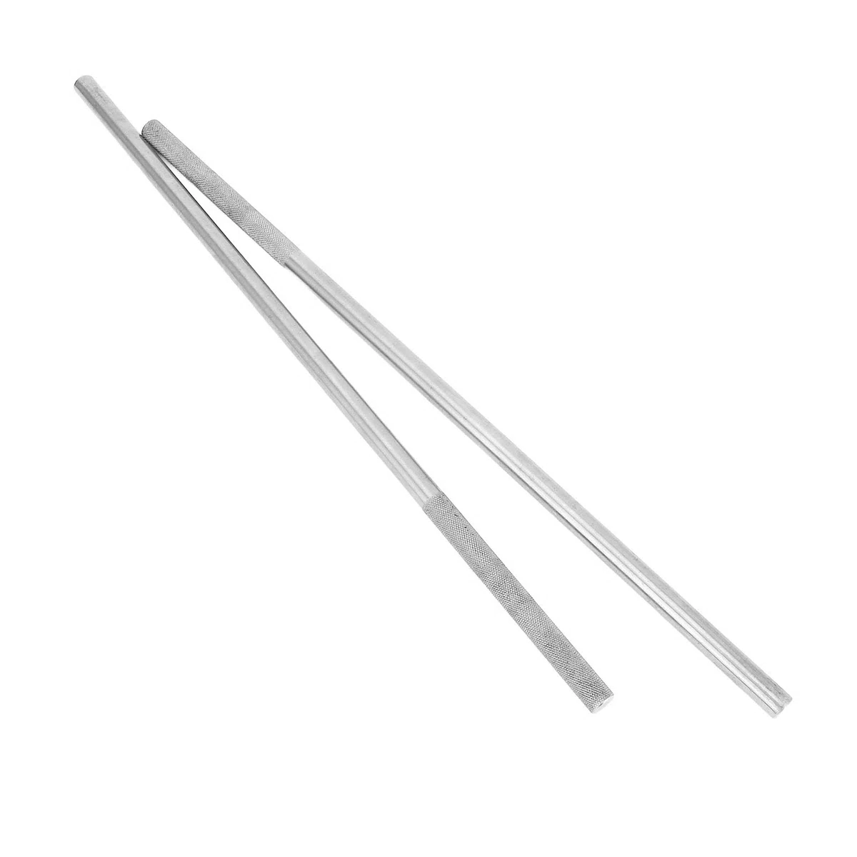 KIMISS Barre di avvolgimento per molle di torsione per porta del garage, 2 pezzi, in acciaio, 1,27 x 44,5 cm, impugnatura antiscivolo, strumenti hardware