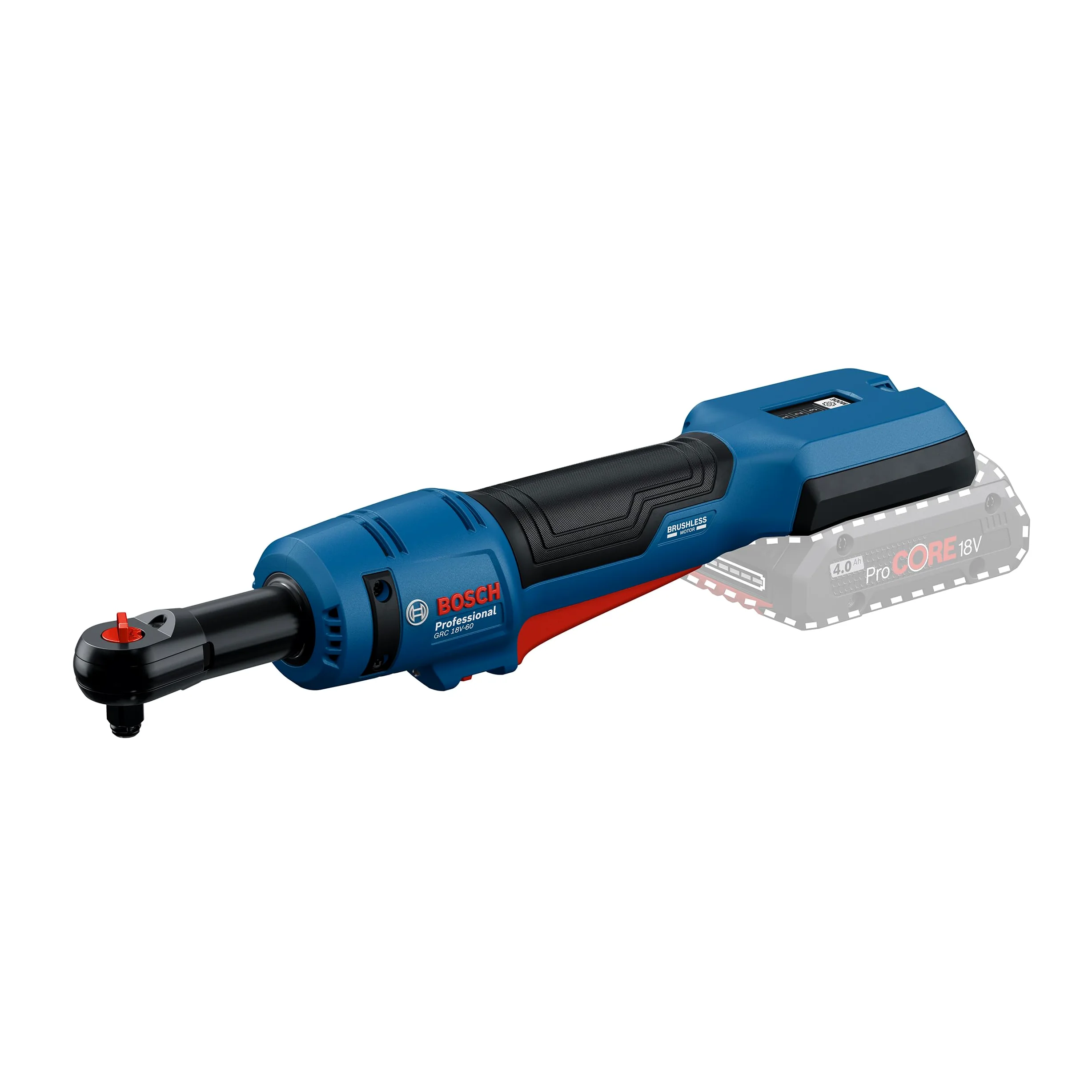 Bosch Professional 18V System Avvitatore a cricchetto a batteria GRC 18V-60
