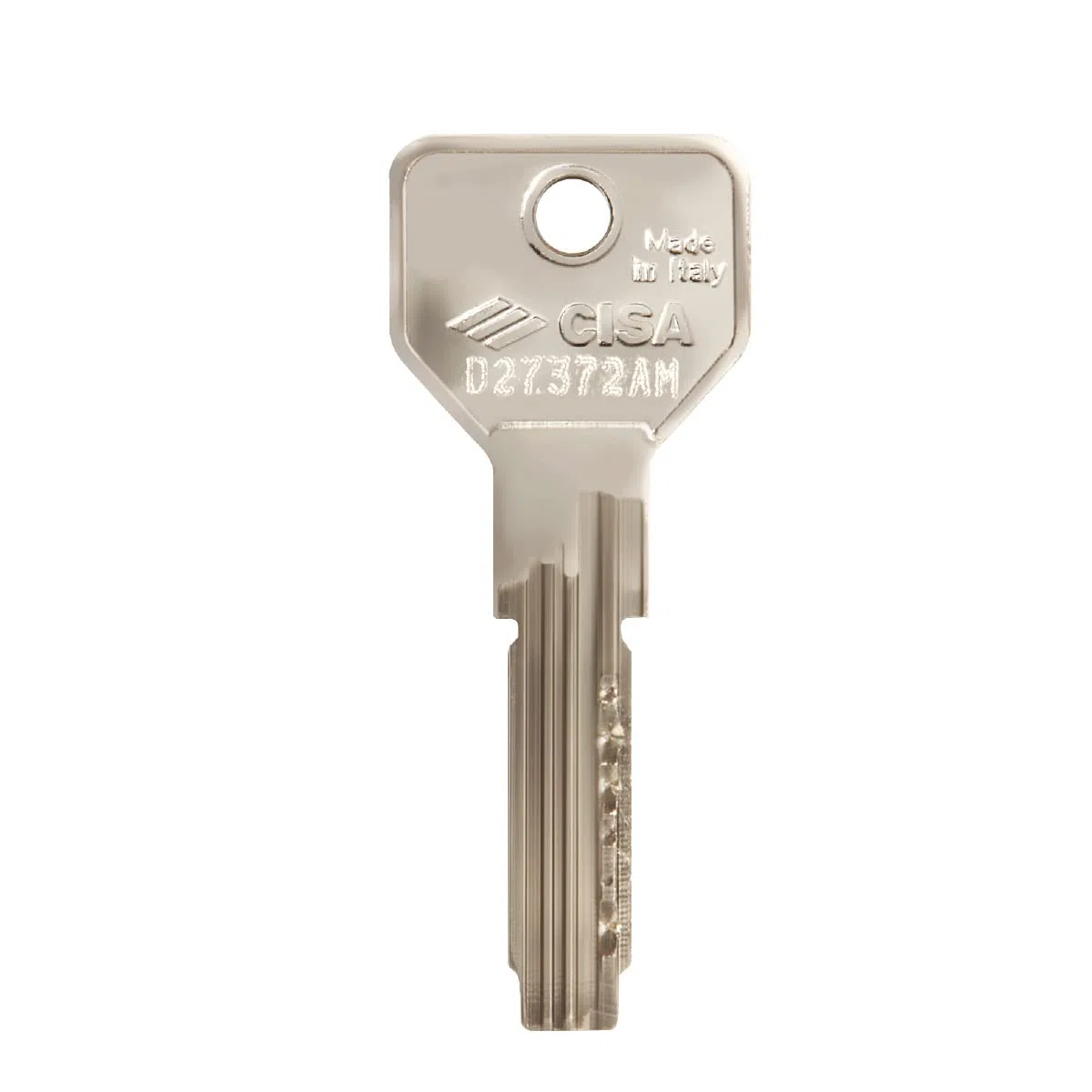 CISA 10E3021801200C5, Cilindro Europeo Asix, Ottone Nichelato, 40/40 mm, Predisposizione per Pomolo, 5 Chiavi