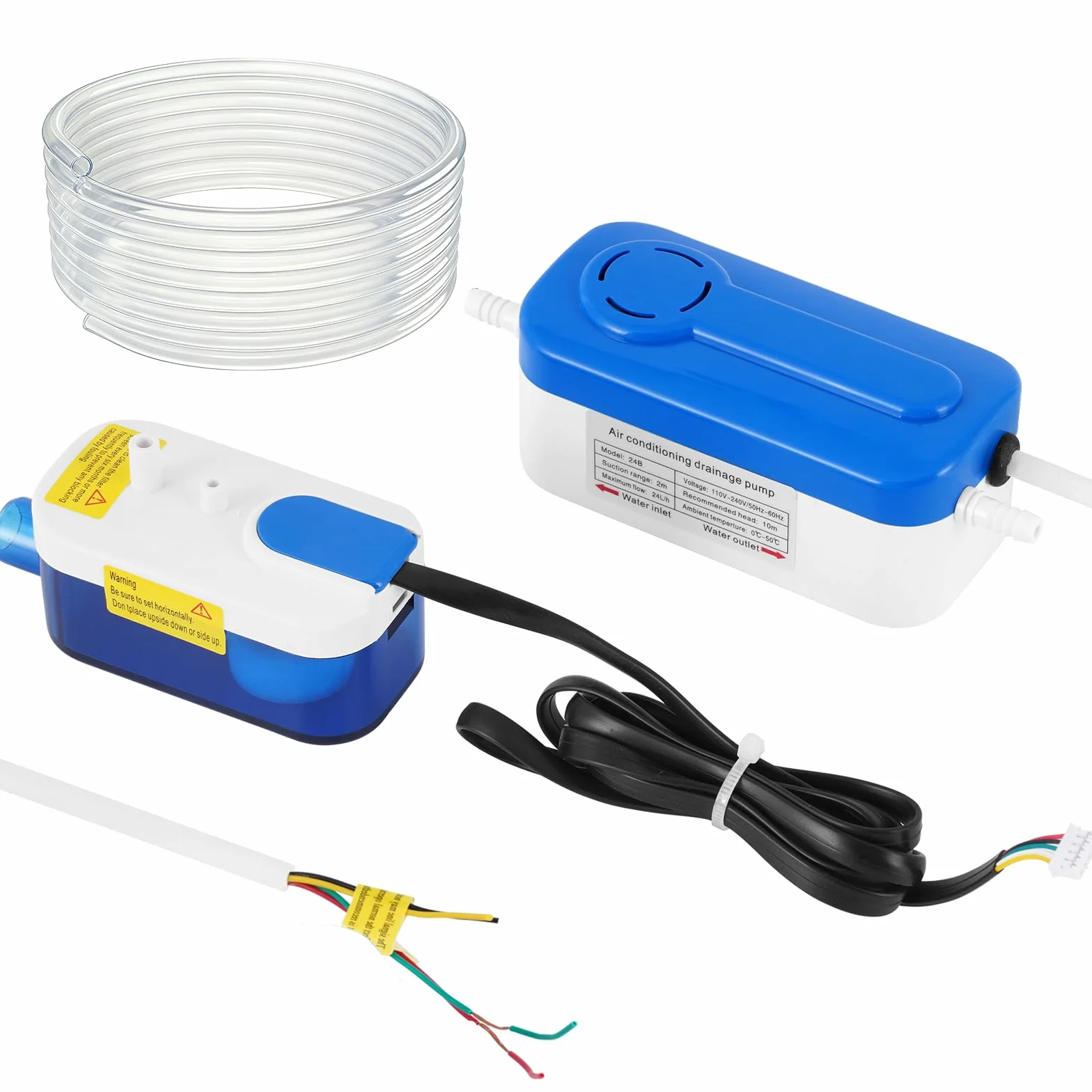 BAOSHISHAN Pompa a condensa da 24 l/h Mini pompa a condensa con capacità d'acqua da 60 ml, per aria condizionata da 5 kw