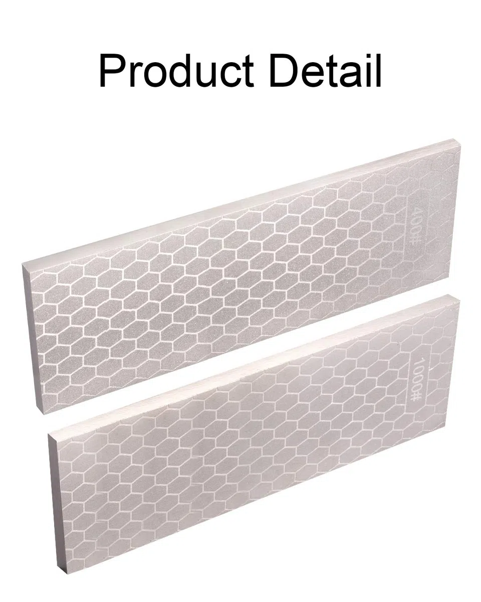 Diamond Stone 400/1000 Grit Sharpening Stone 20,3 cm Diamond Sharpener