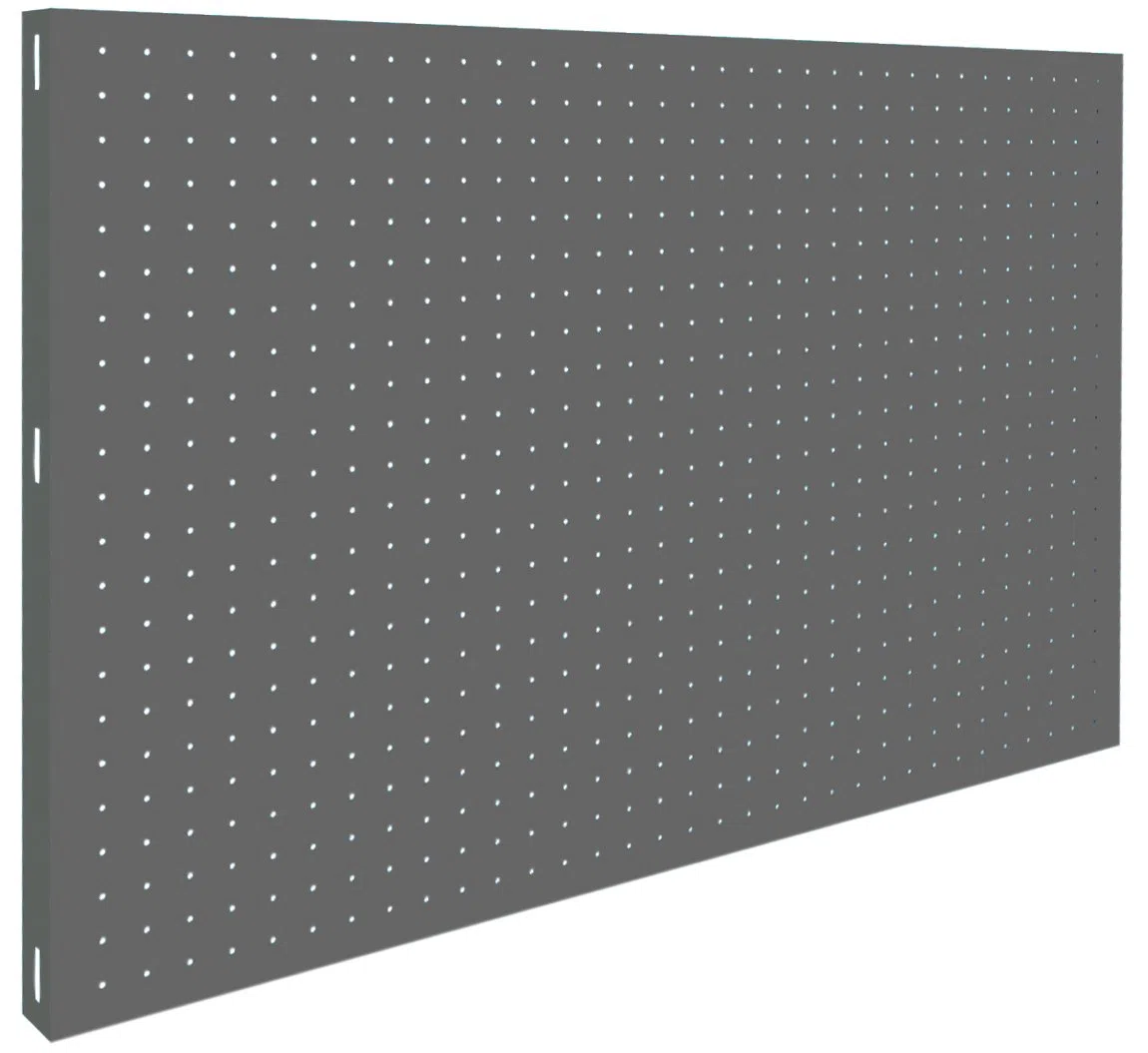 SimonRack Pannello Portautensili in Metallo, Pannelli per attrezzi, Include 8 Ganci, 1200x400 mm, Grigio - Simonwork