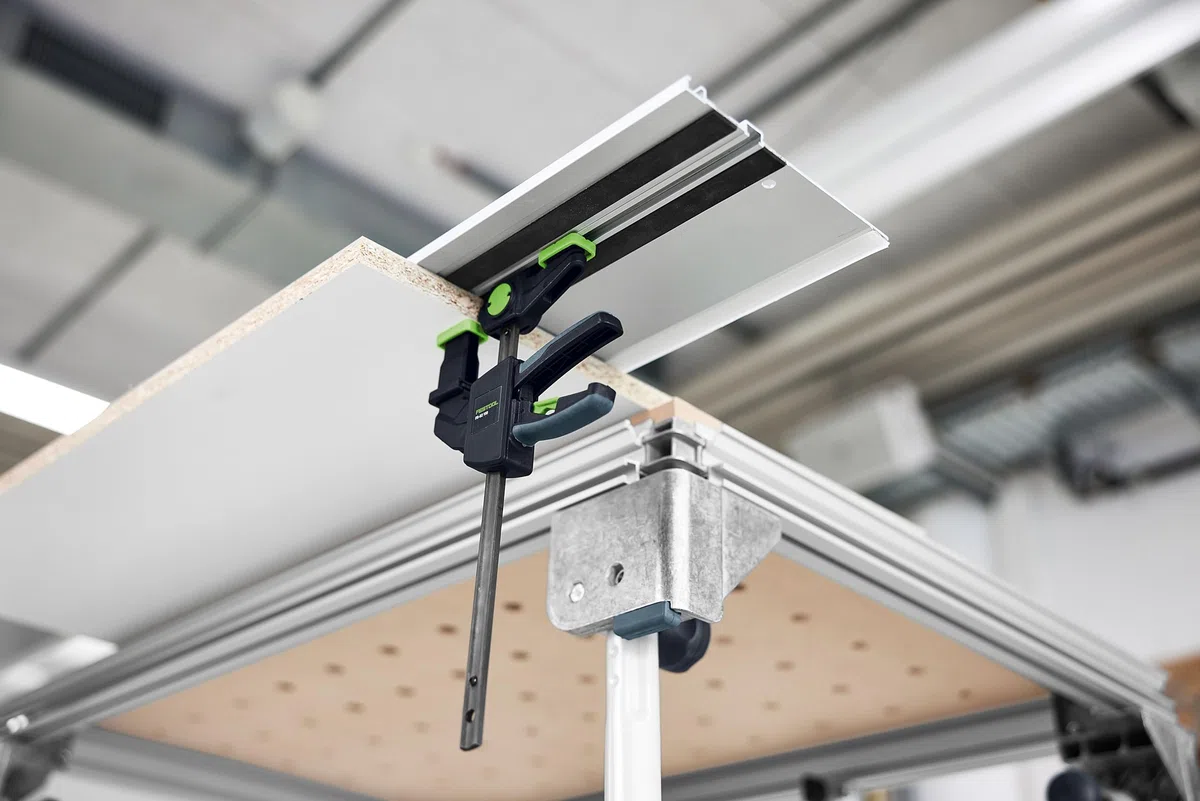 Festool Morsetto monomano FS-EZ 150/2, set da 2 morsetti a serraggio rapido per MFT