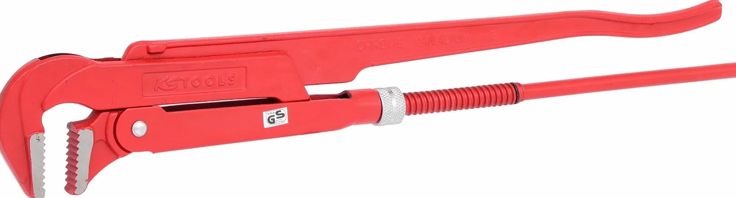 KS Tools 111.3000 Giratubi Modello Svedese, Piegato a 90°, 3"