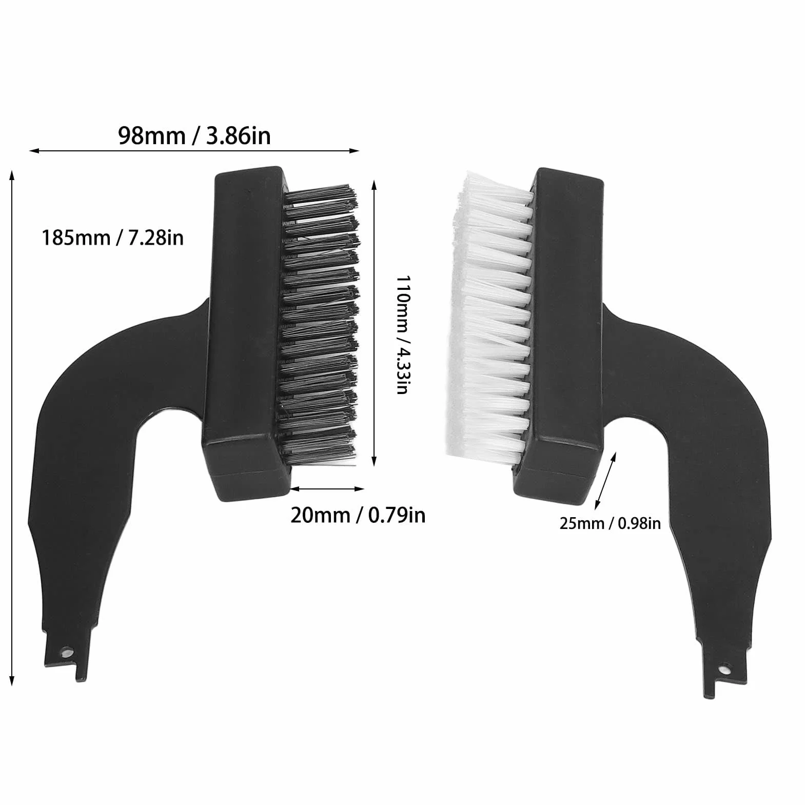 Kit Spazzola Spatola Alternativa 4 Pezzi, Strumento di Pulizia in Nylon per Filo Elettrico Spazzola Pala Strumento per Rimuovere Ruggine