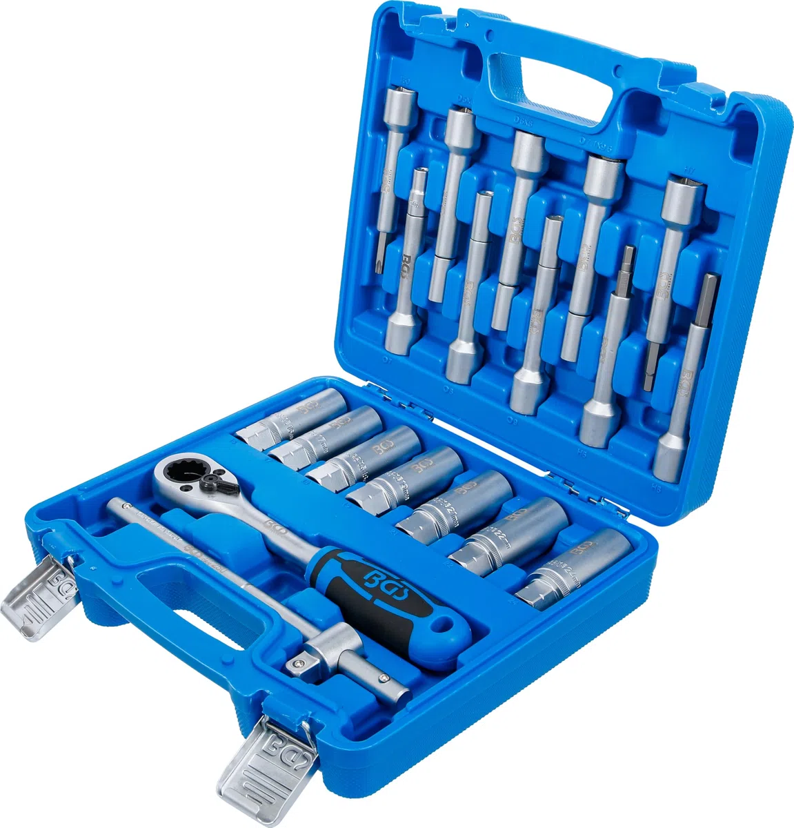 BGS 2087 | Set di utensili per smontare ammortizzatori | 18 pz.