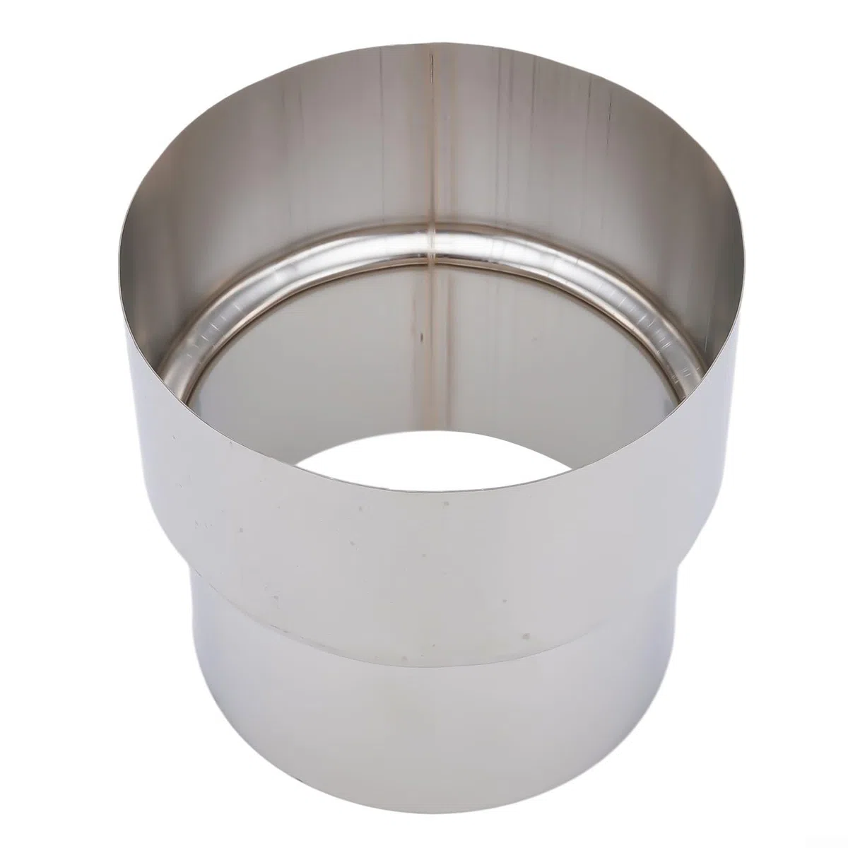 Riduttore per canna fumaria per stufe per camini in muratura, adattatore per rivestimento del condotto in acciaio inossidabile, da 120 mm a 100 mm, da 100 mm a 90 mm, da 80 mm a 60 mm (Ø90 mm/Ø80 mm)
