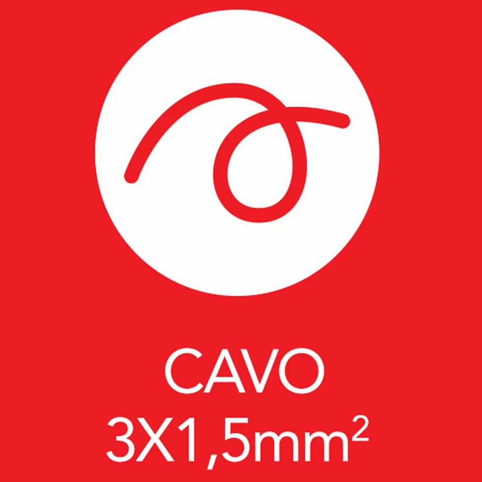 Prolunga 230 V - 20 metri - IEC309 - H07RN-F 3 x 1,5 mm²
