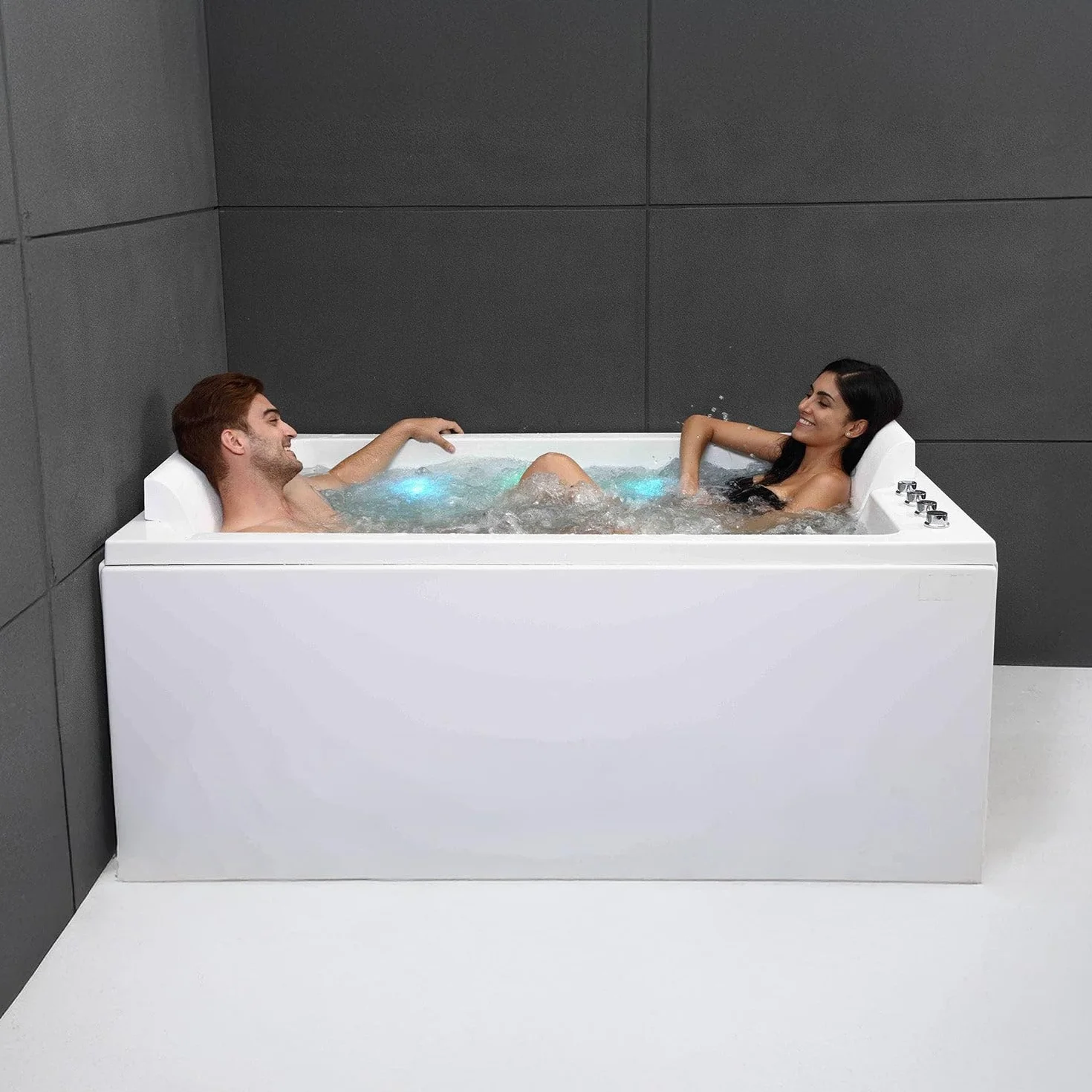 SPALINA CETANA DUO Wave - Vasca idromassaggio 2 posti L 170 x l 100 cm