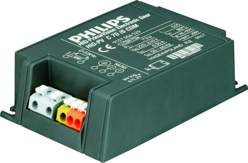 Philips HID-PV C 70 /S CDM 220-240V 50/60Hz Ballast