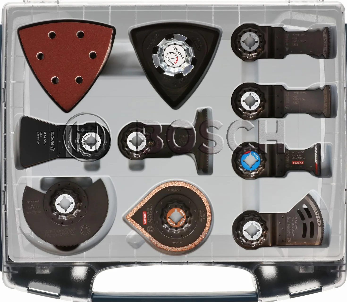 Bosch 33x Set di lame All-in-One i-Boxx, 33 pz (per Tubi in acciaio inossidabile, Tubi e profili in metallo, x mm, Professional Accessorio Utensile multifunzione)