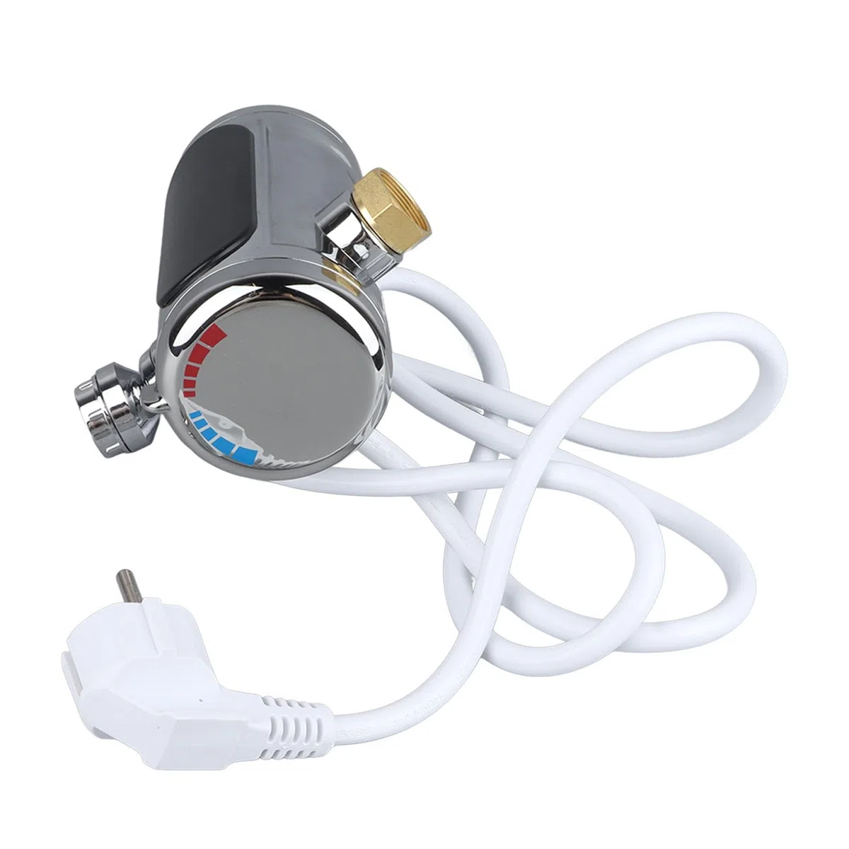 Atyhao Rubinetto dello Scaldabagno, Display a LED, Rubinetto dell'Acqua Calda, Rubinetto dell'Acqua Calda, Rubinetto dello Scaldabagno Rubinetto dell'Acqua di Riscaldamento Elettrico