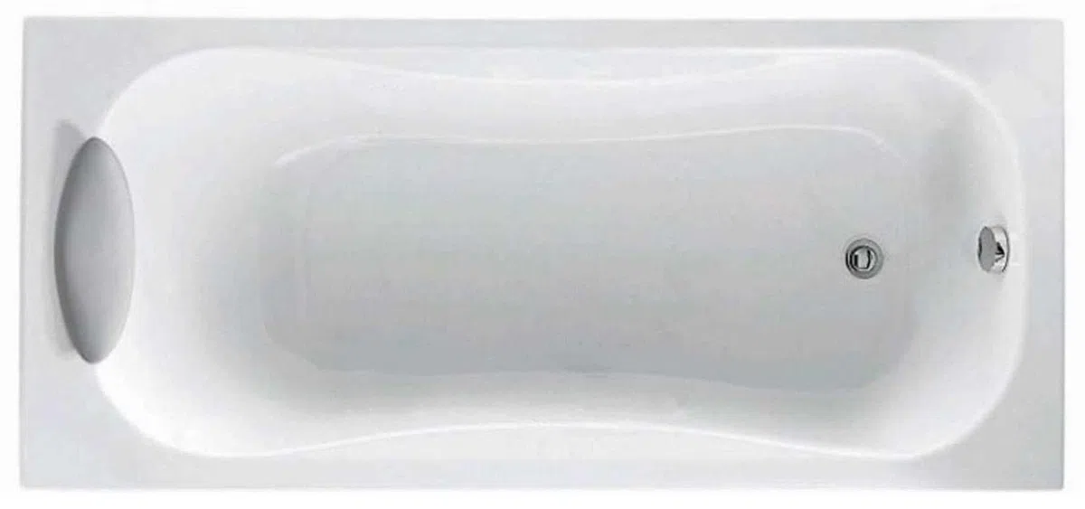 novoalugas Calypso – Vasca da bagno 170 X 70 supporto grondaia Bianco 2 Panel
