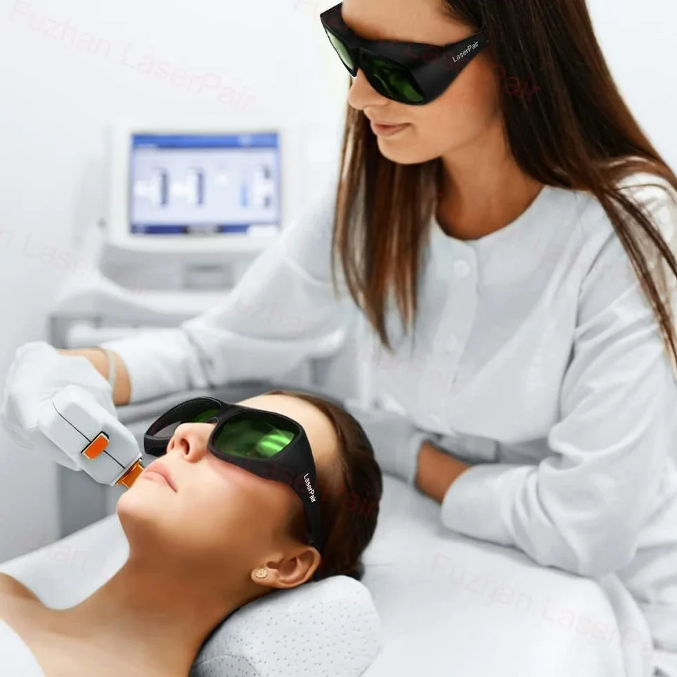 IPL Occhiali di sicurezza 200-1400nm Occhiali di protezione Laser Occhiali di sicurezza, occhiali di protezione UV, occhiali protettivi per depilazione laser | Protezione occhi per depilazione laser, certificazione CE, per luci IPL e trattamento di bellez