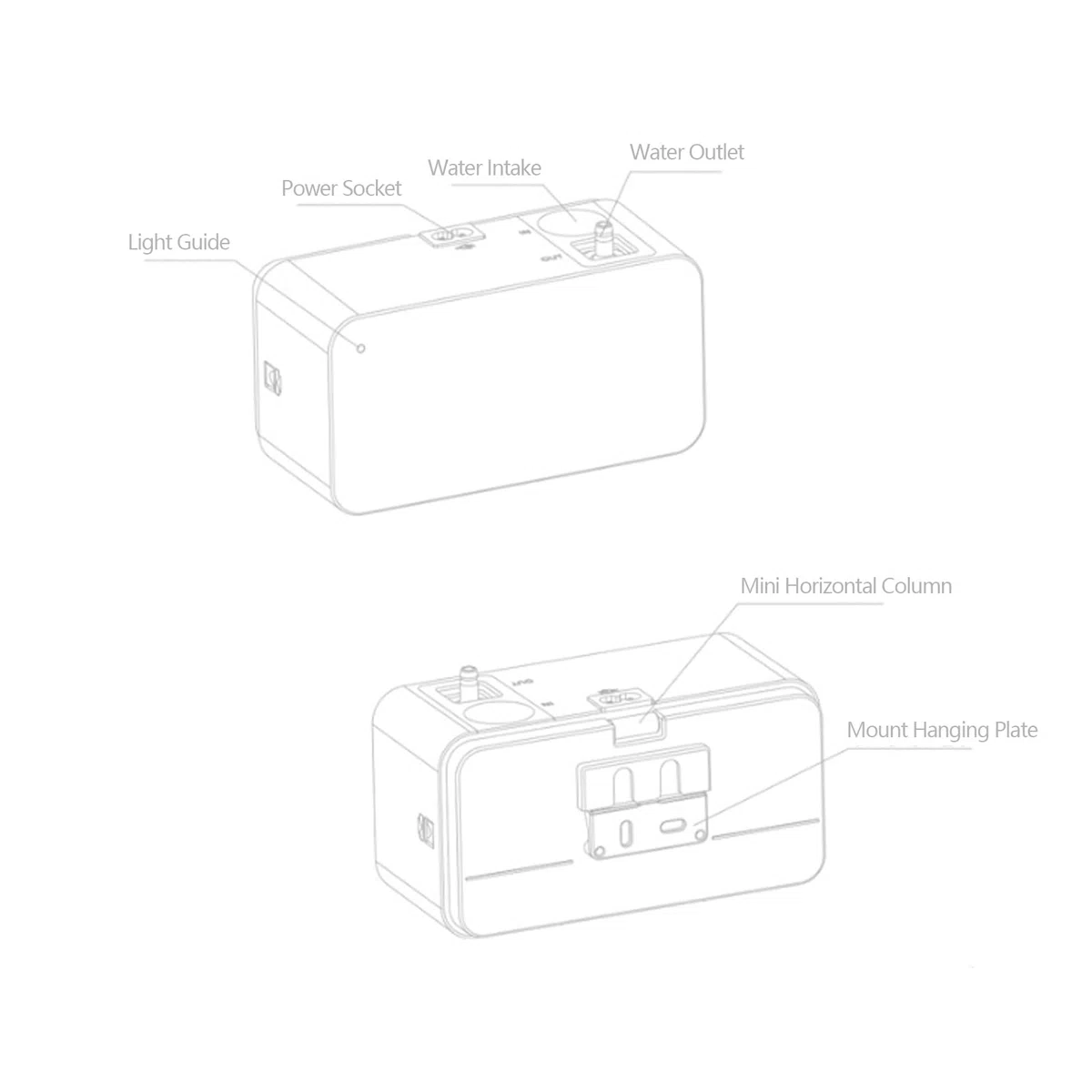 Pompa di Scarico del Condizionatore D'aria Pompa di Sollevamento del di Condensa Pompe per Condensa HVAC 110 a 240 V