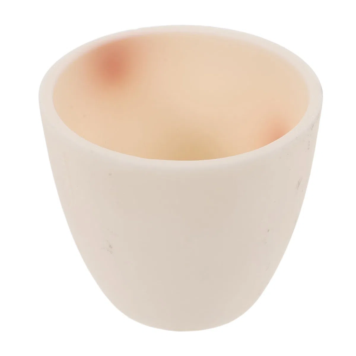ULTECHNOVO 5 Pz Crogiolo Ceramico Ad Alta Temperatura Coppa Del Crogiolo Piccola Da Laboratorio Per La Ricerca Di Laboratorio Di Fusione Bianca Ceramica