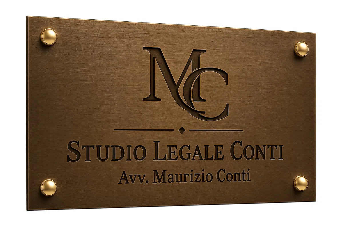 Targa in Ottone Personalizzata Incisa – Targa Professionale per Studio, Porta, Ufficio e Abitazione – Finitura Bronzata Opaca Premium – Personalizzabile con Nome, Logo e Testo – Made in Italy