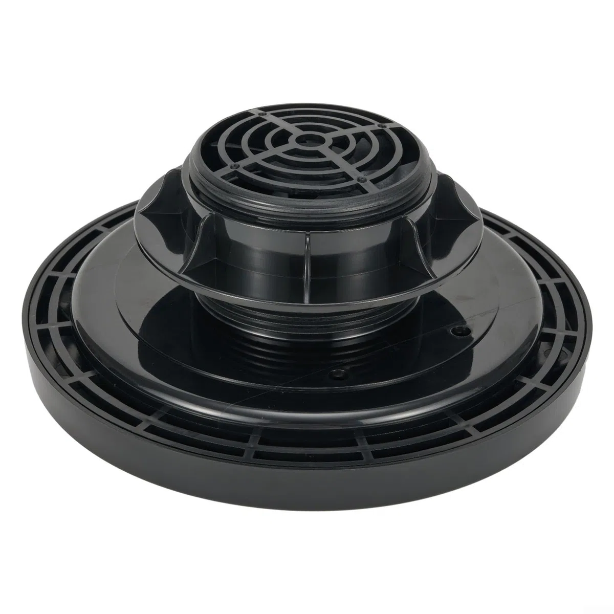 Ventilatore da tetto ad energia solare, ventilatore rotante a energia solare, 2500 giri al minuto, ventilatore a energia solare, per barca, camper, serra, capanno, roulotte