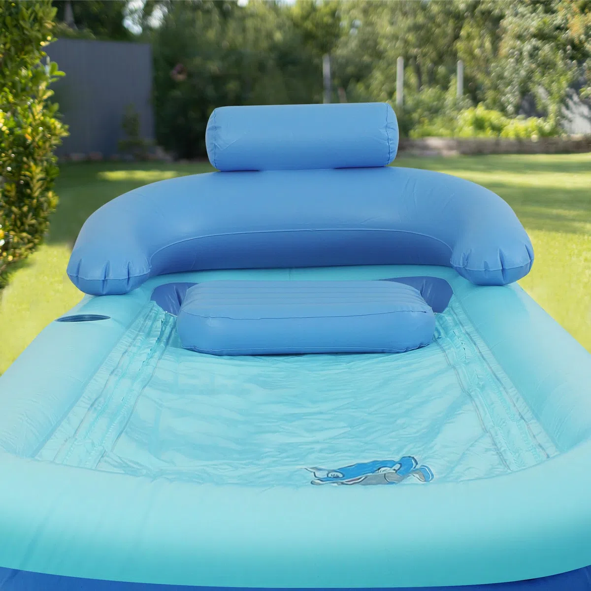 NArra Vasca da Bagno Gonfiabile per Adulti, Pieghevole in Plastica per Doccia, Portatile Autoportante, Interna ed Esterna, Facile da Gonfiare Con Pompa
