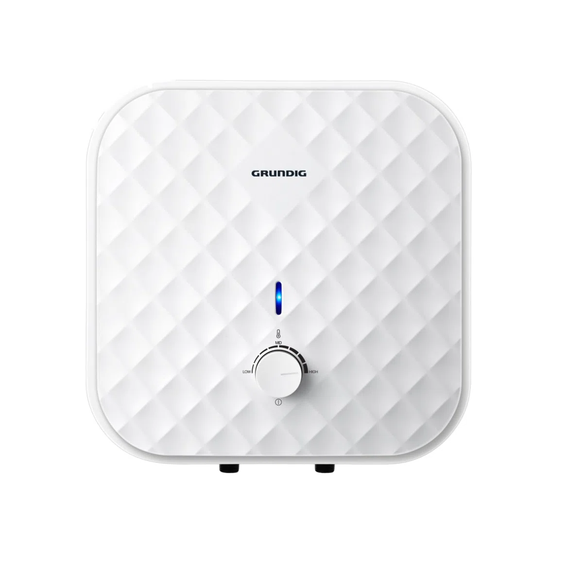 Grundig® Teeny Line Scaldabagno Elettrico 10 L– Nuova classe A Serbatoio in acciaio smaltato, rumorosità 15 dB, termostato regolabile fino 75 °C, protezione anticalcare (Small, 10, litro/i)