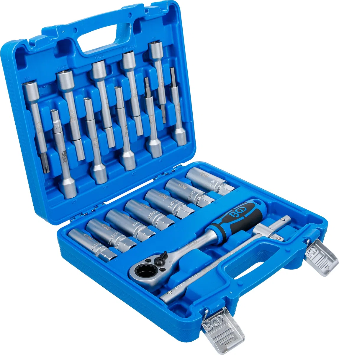 BGS 2087 | Set di utensili per smontare ammortizzatori | 18 pz.