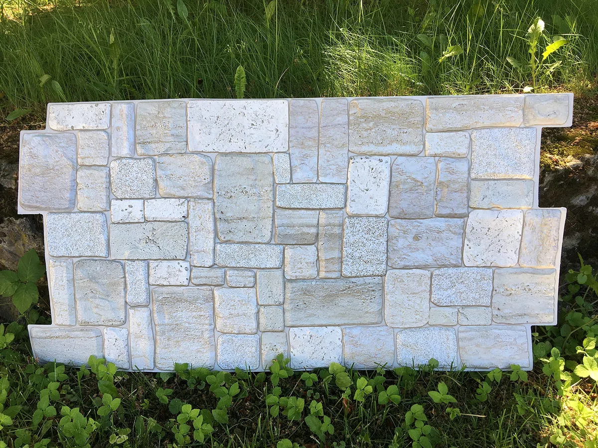 Grace Baltic - 4.9 m²/10 pezzi Pannelli a muro 3D della migliore qualità rivestimento murale rivestimento in PVC decorazione murale adesivi murali elastico spessore 1mm Сalcare