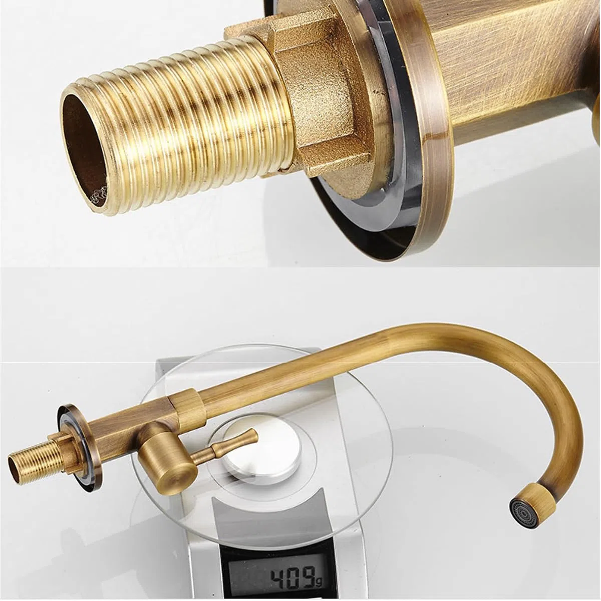 Rubinetto Retrò Per Esterni Verticale Girevole Monocomando Stile Retrò Solo Per Acqua Fredda Multifunzionale Adatto Per Lavabo