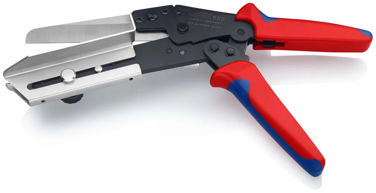 KNIPEX Cesoia per materiali sintetici anche per canaline guidacavo con impugnature multicomponente 275 mm, 95 02 21
