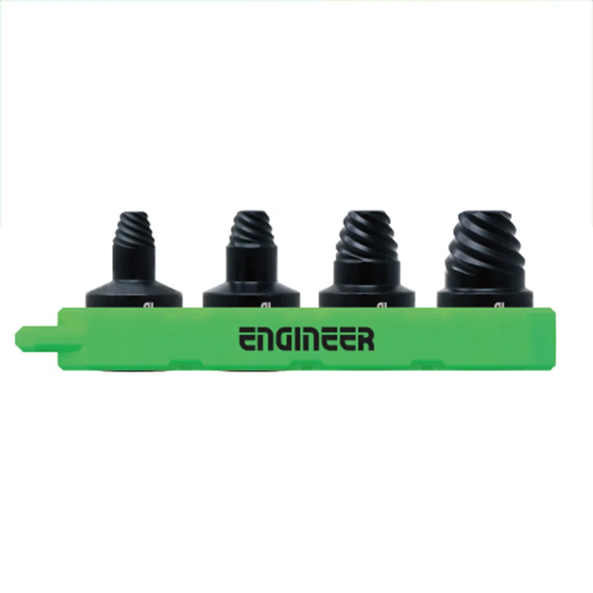 ENGINEER DWZ-302 - Set di 4 punte per la rimozione rapida e facile di viti esagonali con teste danneggiate (si adatta a una chiave a bussola da 3/8")