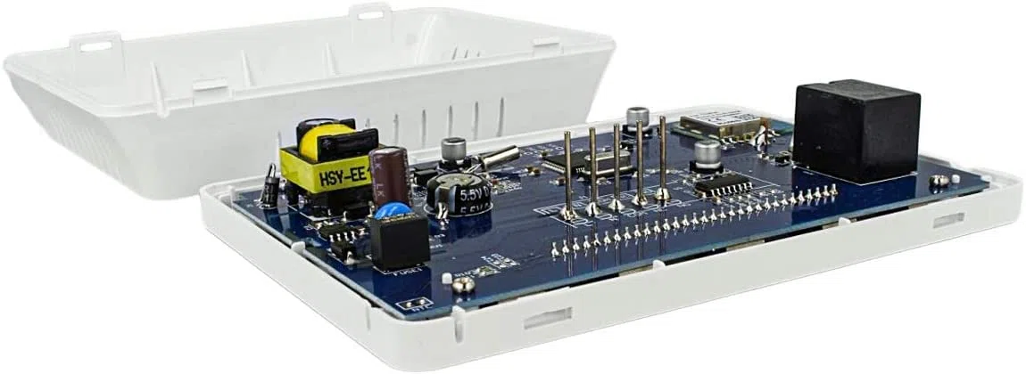 Cronotermostato digitale wi-fi da parete o per cassetta 503 alexa google ios android crono termostato programmabile per caldaia a gas 220v Bianco