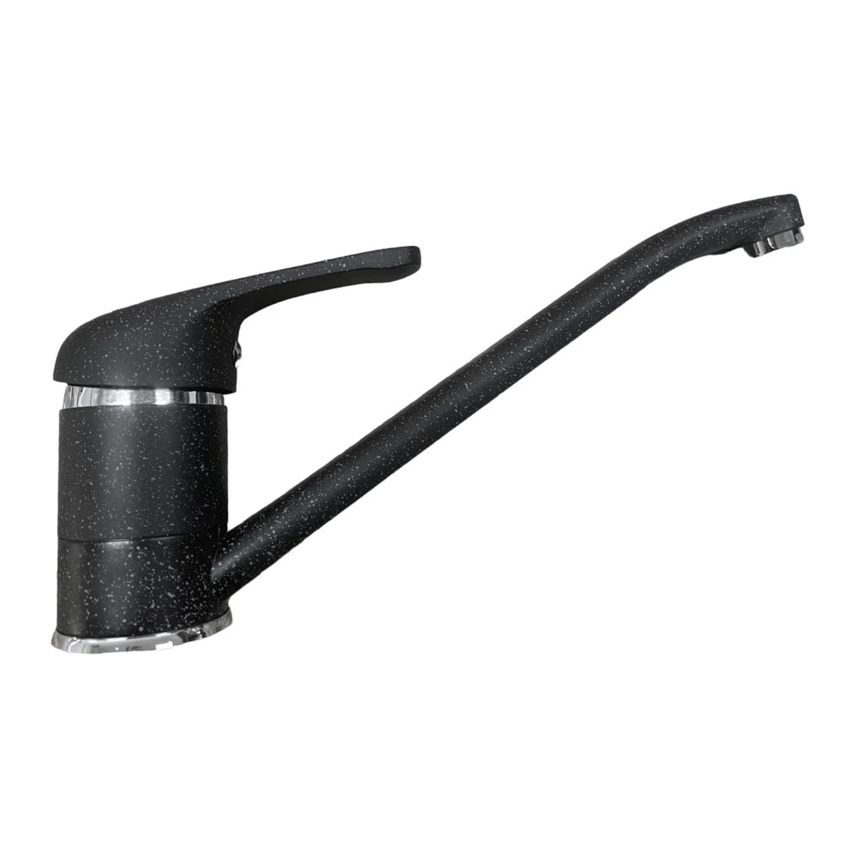 Rubinetto Miscelatore Effetto Granito Nero Opaco in Ottone Pesante – Design Moderno, Eleganza e Resistenza per Cucina e Bagno