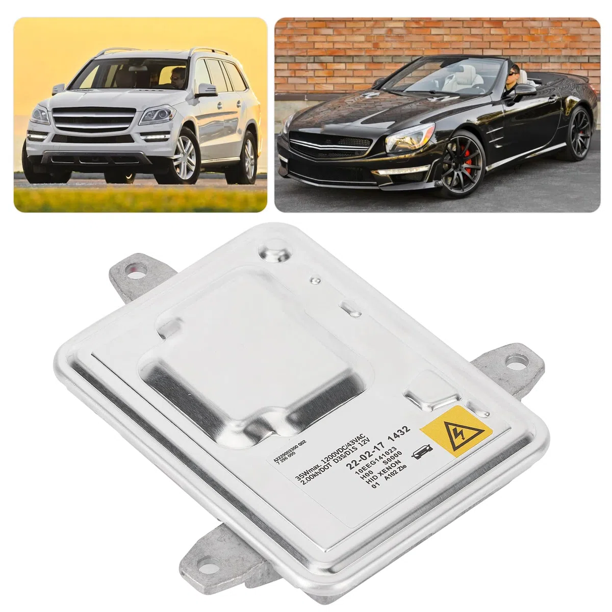 Modulo unità di Controllo Zavorra Faro Allo Xeno, A1669002800Q03 1307329312 A2229003300Q01 Faro D1s Zavorra Zavorra Faro Zavorra