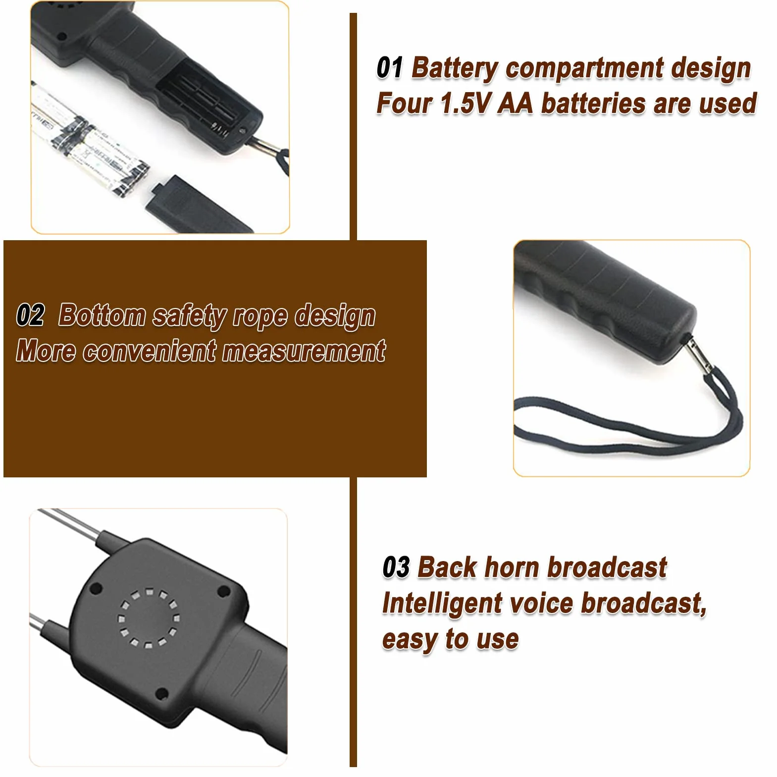 Misuratore Umidità Fieno,Misuratore di umidità per cereali LCD digitale AR991, tester di umidità per umidità portatile, analizzatore di contenuto d'acqua con sonda di misurazione per grano, mais