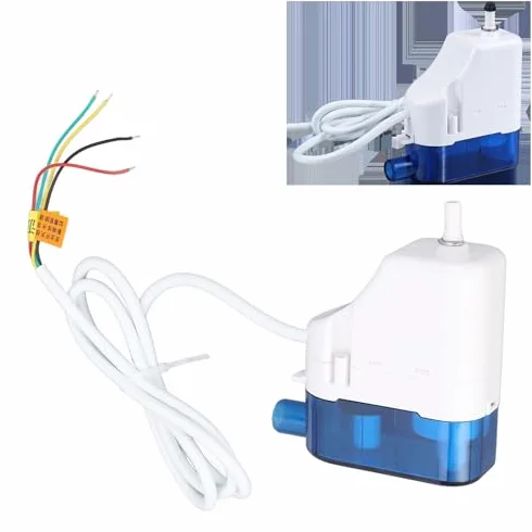 Pompa di Condensa Automatica con Serbatoio da 0 07L Portata 24 L h per Scarico Aria Condizionata Deumidificatore e Macchina del Ghiaccio