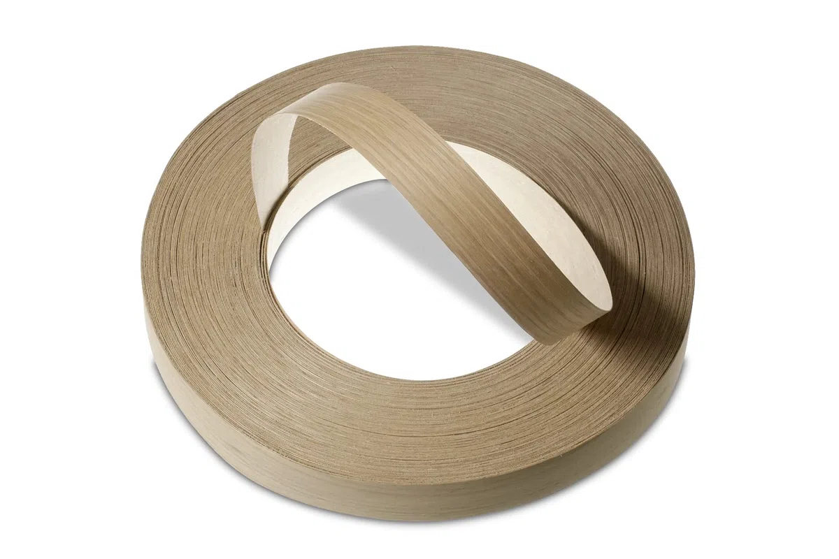 30 mm Nastro per impiallacciatura pre-incollato per impiallacciatura in vero rovere – Rotolo da 50 m – Applicazione termoadesiva su legno