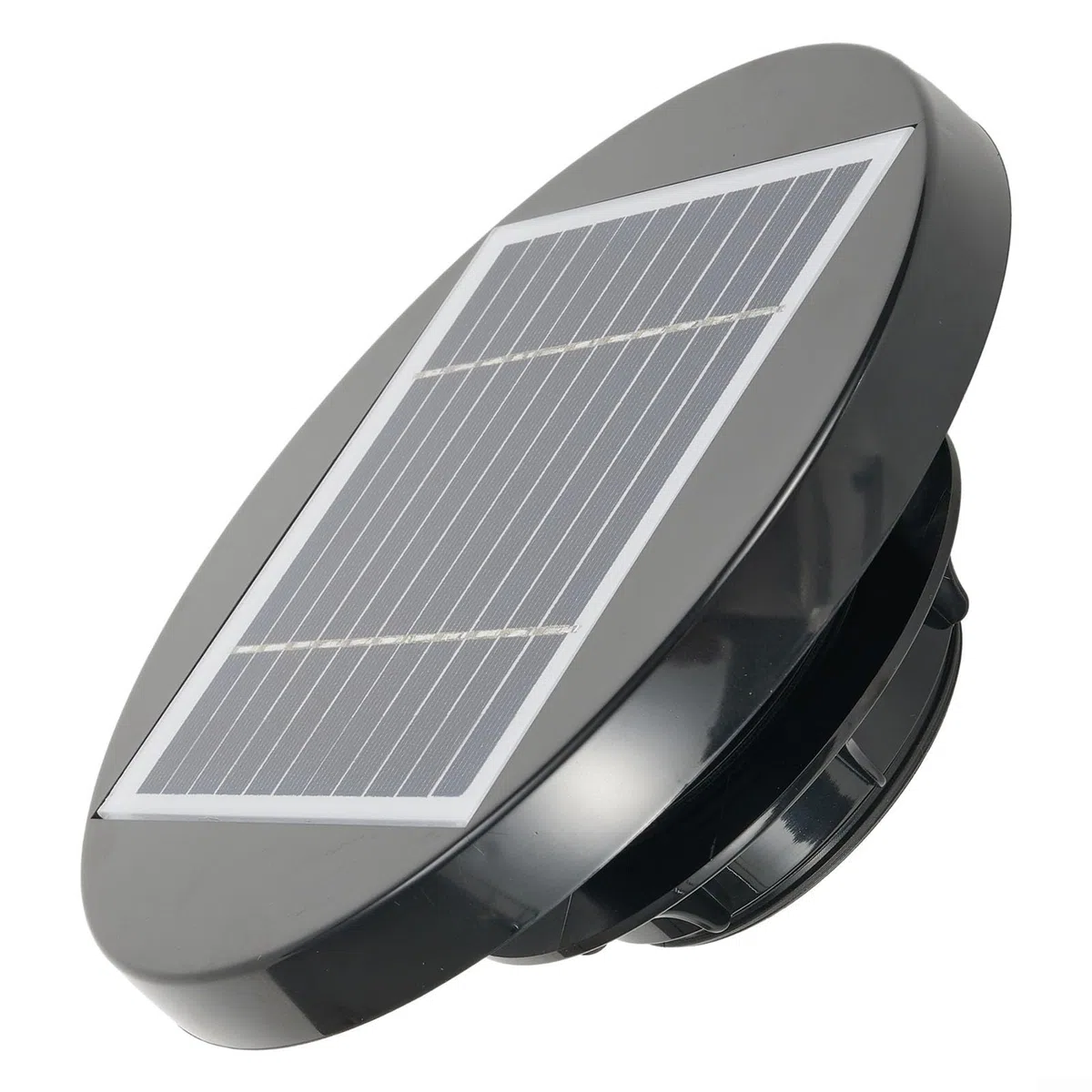 Ventilatore da tetto ad energia solare, ventilatore rotante a energia solare, 2500 giri al minuto, ventilatore a energia solare, per barca, camper, serra, capanno, roulotte