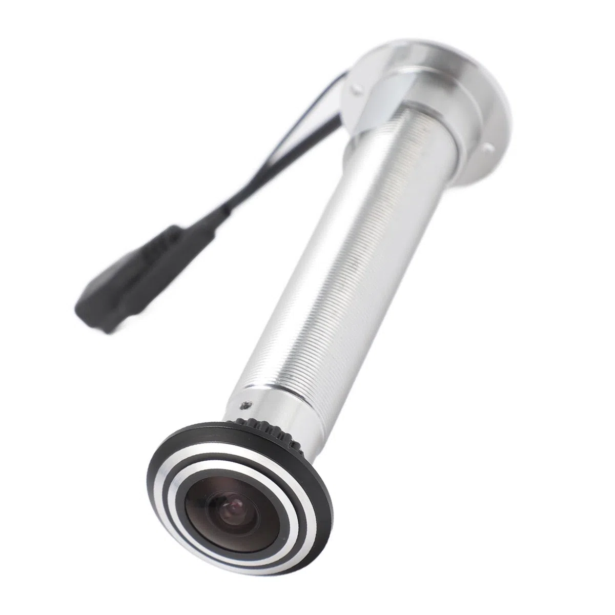 Telecamera Spioncino per Porta, Telecamera IP 1080P Full HD per Occhiello per Porta 5G Dual Band WiFi APP Controllo 2MP 1.6mm Spioncino per Porta con Conversazione (Spina europea)
