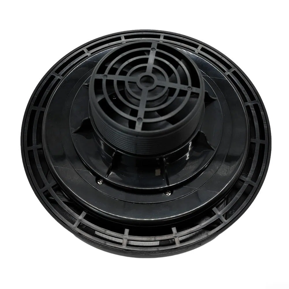 Ventilatore da tetto ad energia solare, ventilatore rotante a energia solare, 2500 giri al minuto, ventilatore a energia solare, per barca, camper, serra, capanno, roulotte