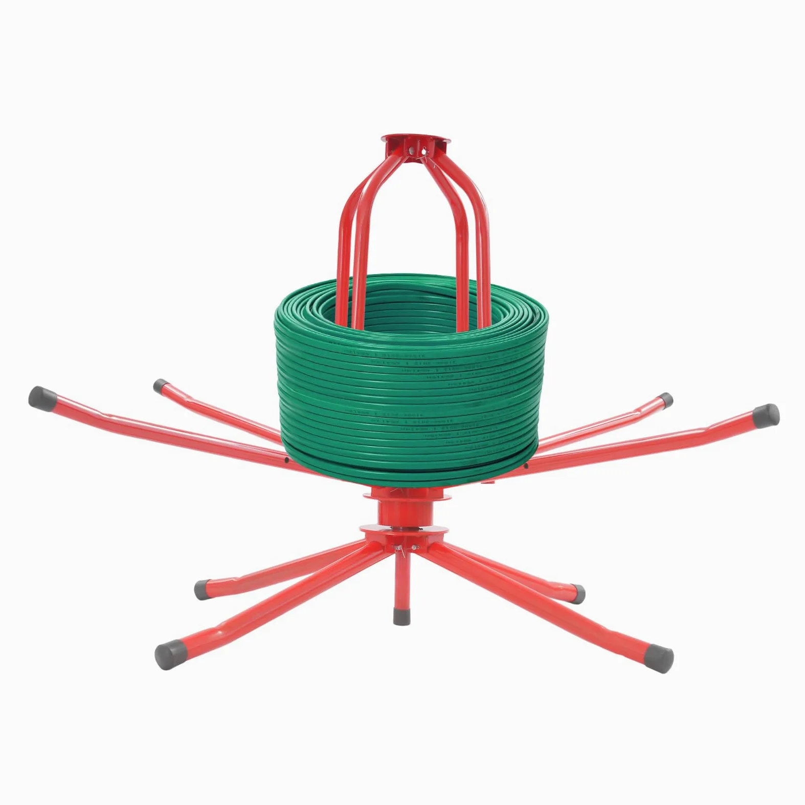 Avvolgitubo per riscaldamento a pavimento, 16 – 32 mm, capacità di carico 200 kg, avvolgitore per tubi di riscaldamento da 200 – 300 m di lunghezza (doppio cuscinetto)