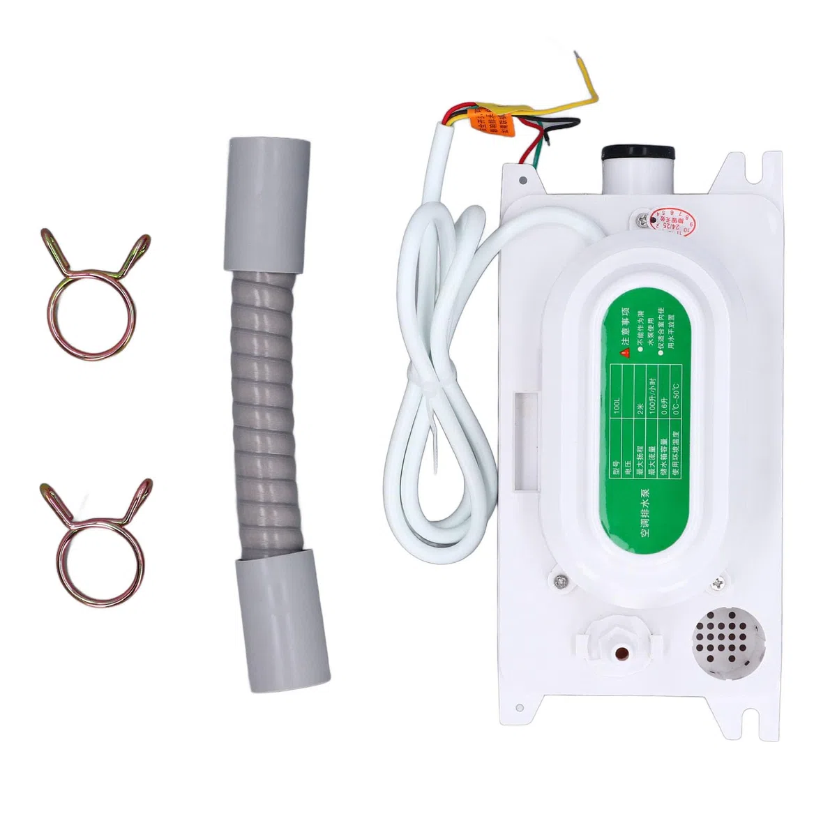 Pompa Scarico Condensa Automatica 500ml per Condizionatore Mini Split Deumidificatore HVAC Sollevamento Acqua Ultra Silenziosa