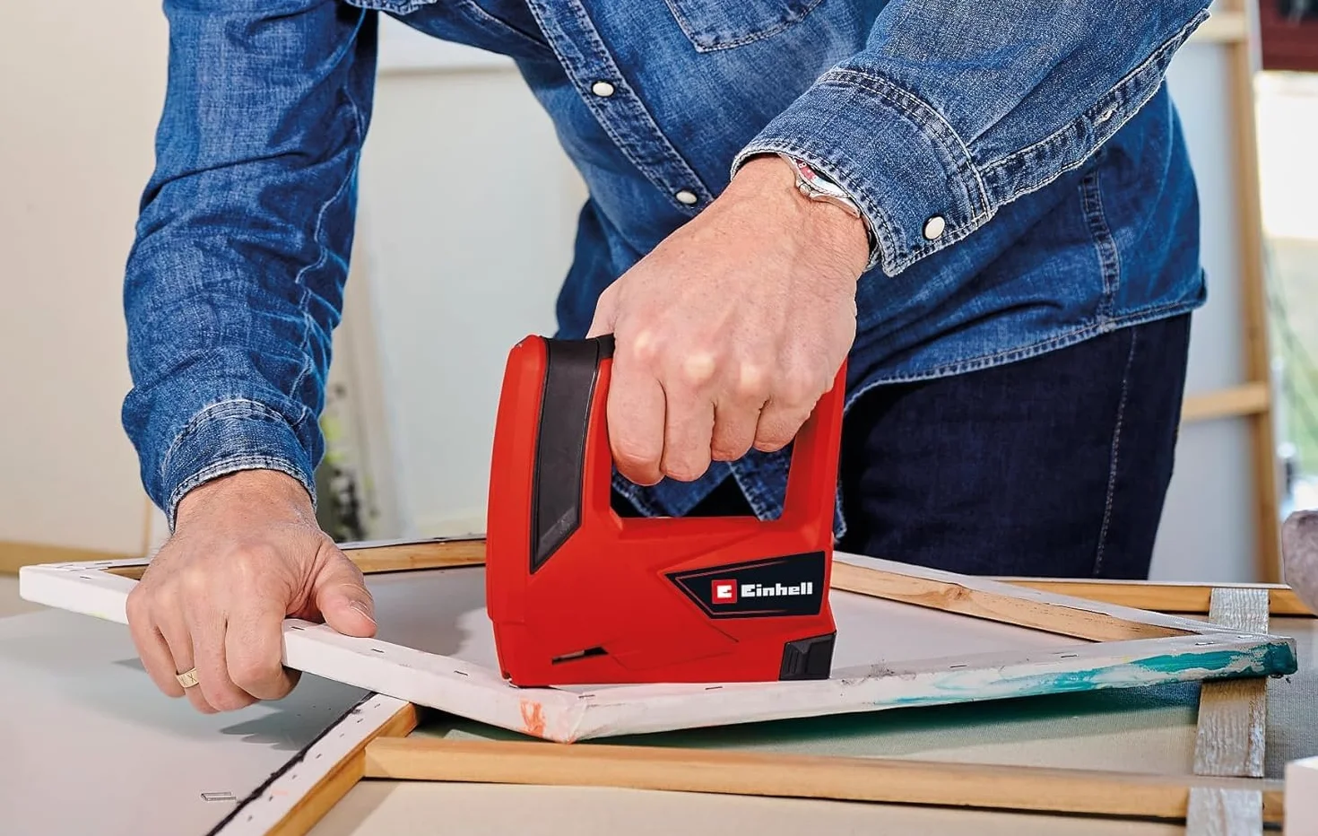 Einhell TC-CT 3, 6 Li Graffettatrice a Batteria, 3.6V, Rosso