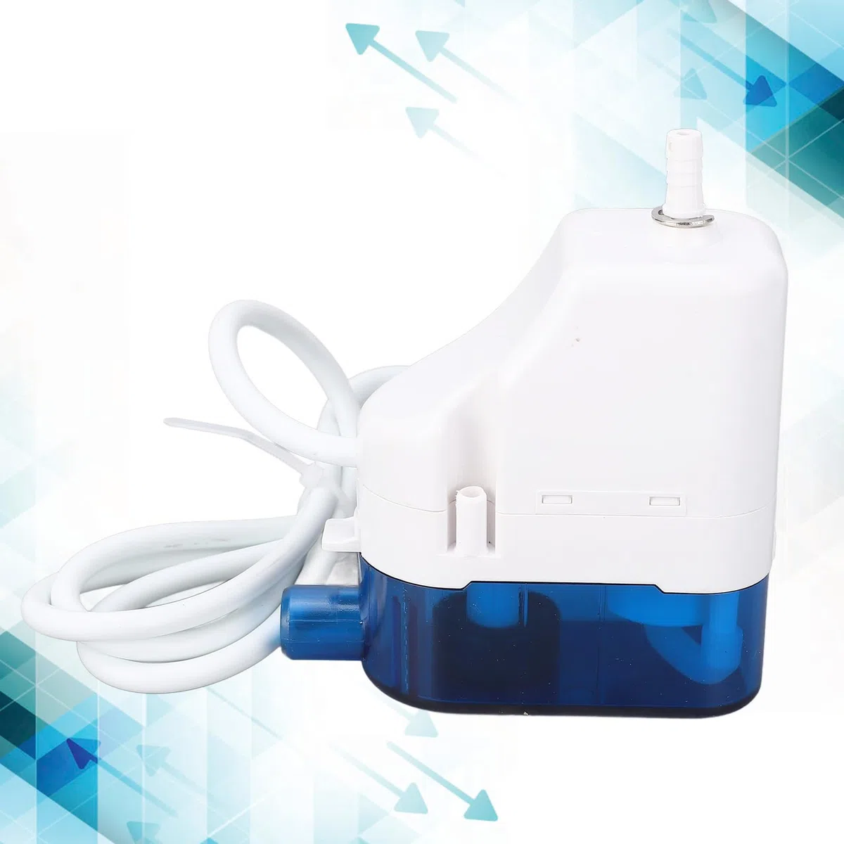 Pompa di Condensa Automatica, Pompa di Scarico CA, Mini Pompa Silenziosa per Rimozione Condensa con unità 1-3 a Parete Serbatoio Acqua 0,07 Litri per Condizionatore D'aria,