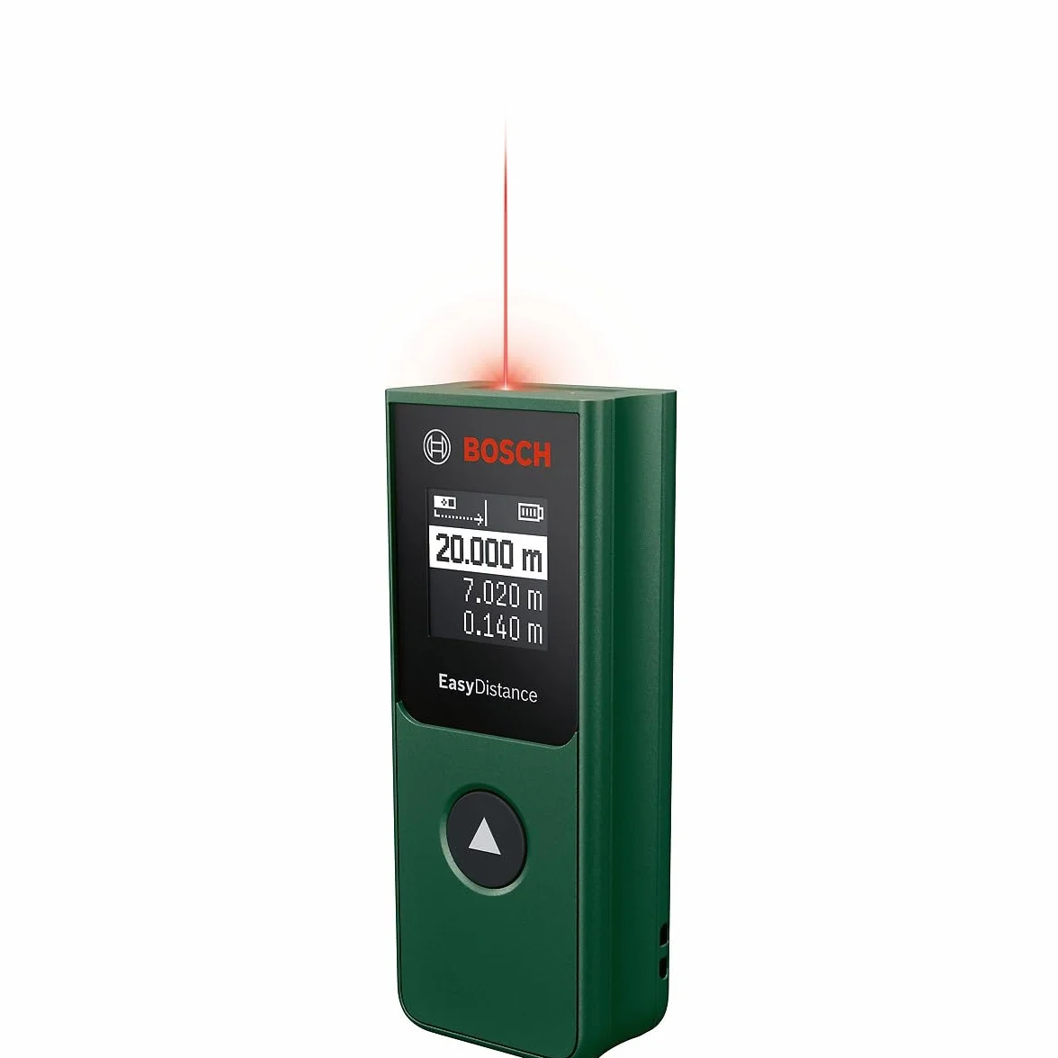 Bosch Distanziometro EasyDistance 20 (misurazione agevole e precisa fino a 20 m, tascabile, comando a un solo tasto, in confezione di cartone)